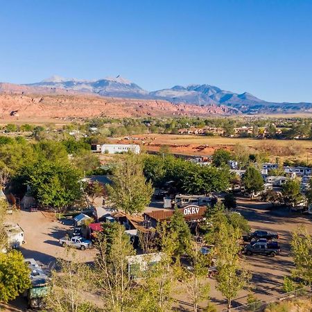 FunStays Glamping Setup Tent in RV Park #4 OK-T4 Moab Exterior foto